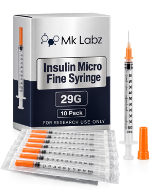 Insulin micro fine syrynge 29g 10 pack