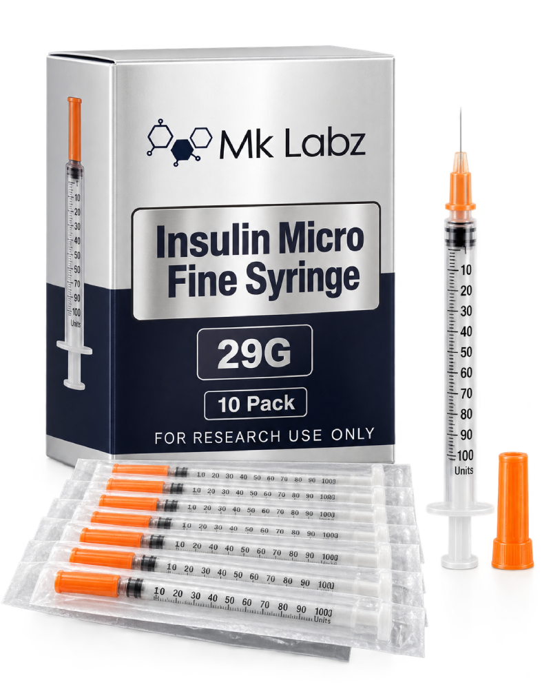 Insulin micro fine syrynge 29g 10 pack